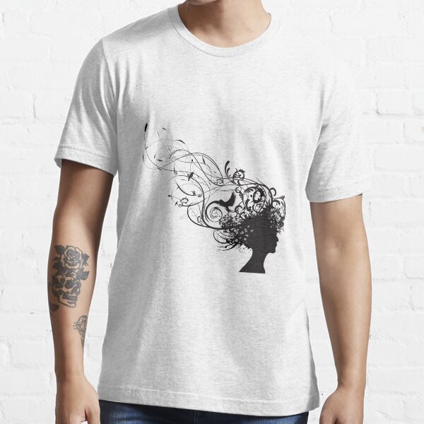girl face design Essential T-Shirt