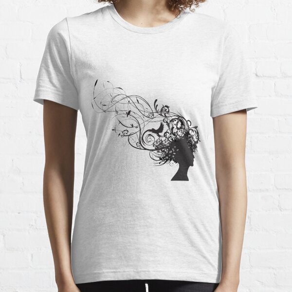 girl face design Essential T-Shirt