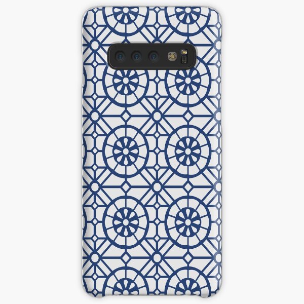 Azul Tiles (Blue on White) Samsung Galaxy Snap Case
