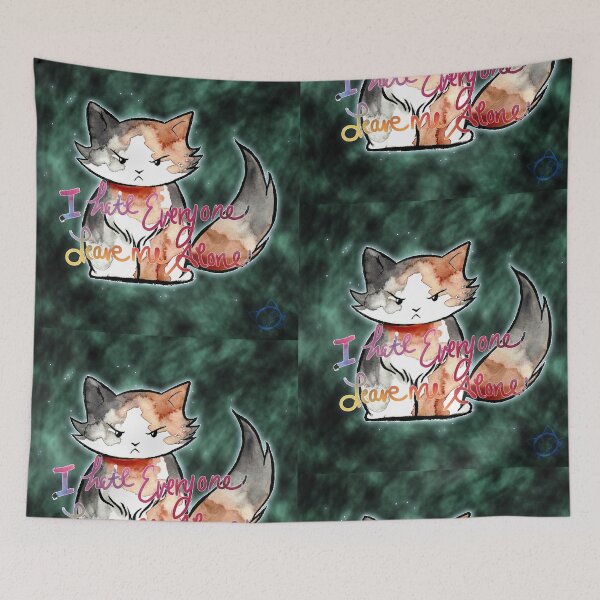 Item preview, Cat - Leave me alone designed and sold by Lyxy.