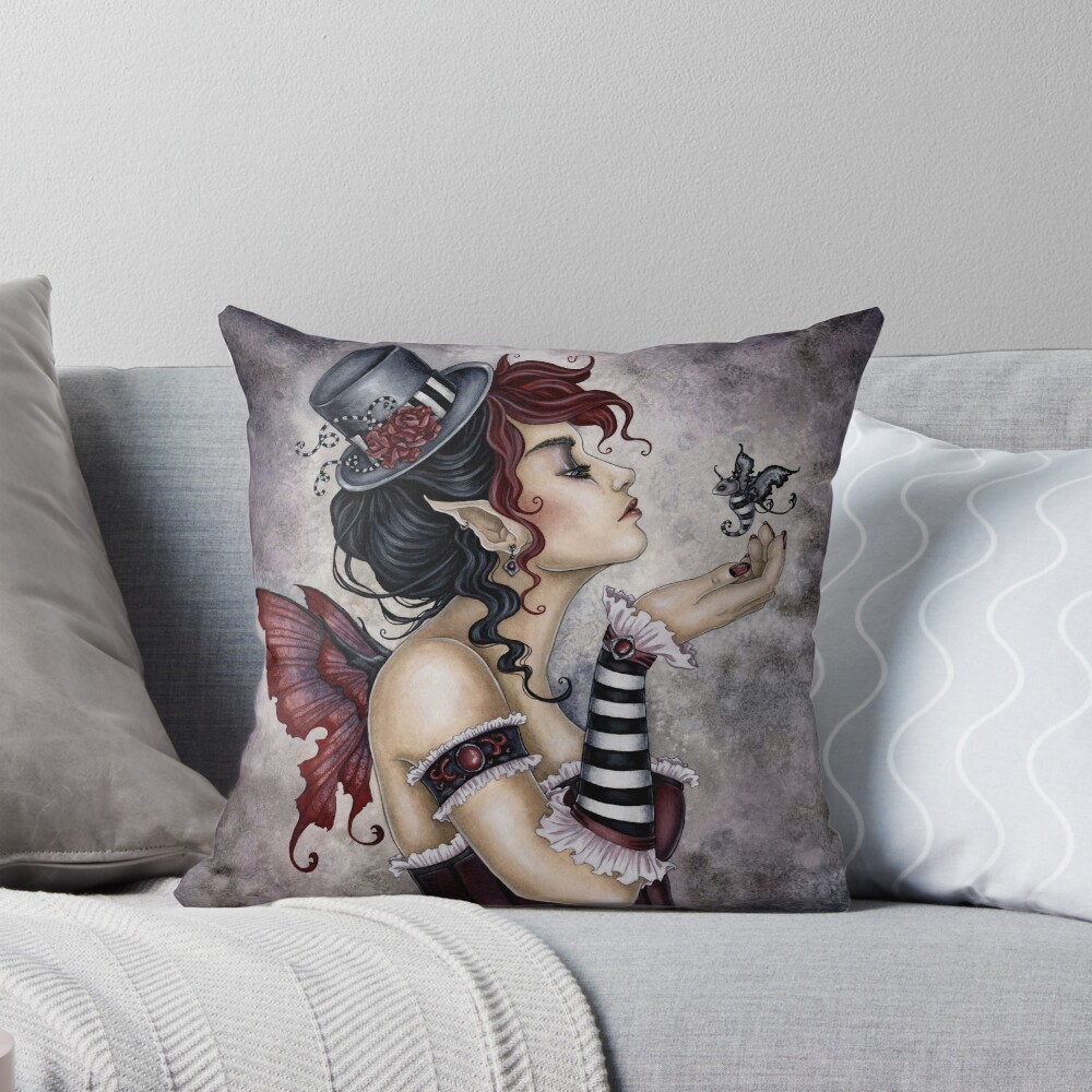 Item preview, Throw Pillow designed and sold by AmyBrownArt.