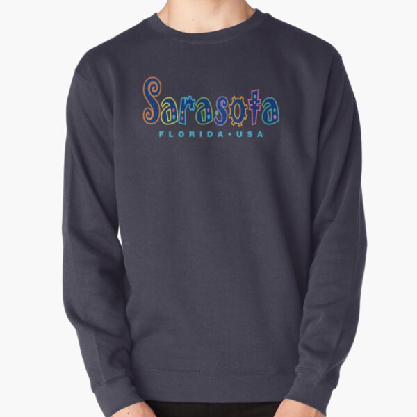 Sarasota Hoodie Sweatshirt College University Style FL USA