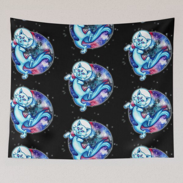 Item preview, cat space galaxy designed and sold by Lyxy.