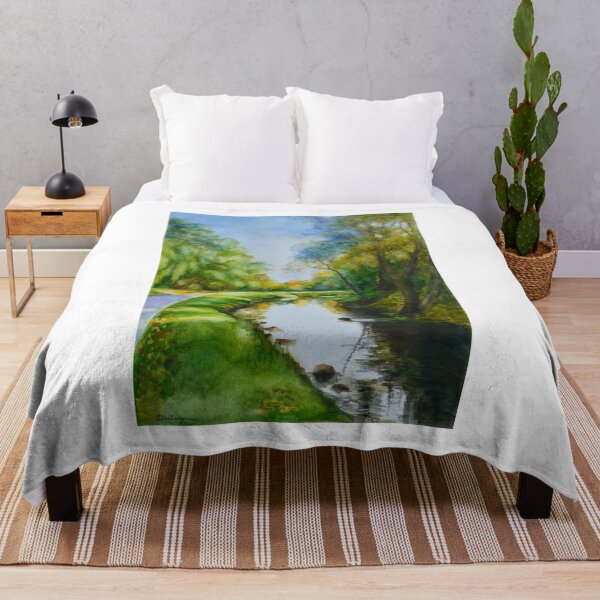 Item preview, Merri Creek Trail in Autumn designed and sold by Dai Wynn Fine Art.