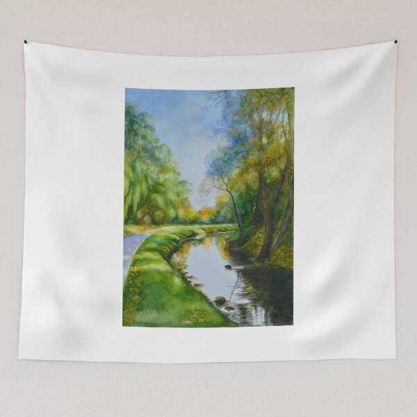 Item preview, Merri Creek Trail in Autumn designed and sold by Dai Wynn Fine Art.