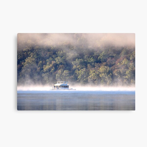 Hawkesbury River House Boat - NSW Australia Canvas Print