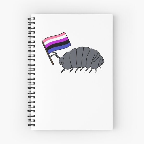 Item preview, Genderfluid Flag Pillbug designed and sold by avesmx.
