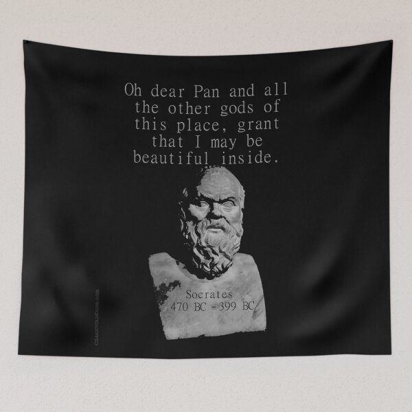 Item preview, Oh Dear Pan - Socrates designed and sold by CrankyOldDude.