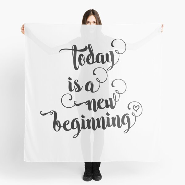 Item preview, Today is a new beginning designed and sold by artisanobscure.