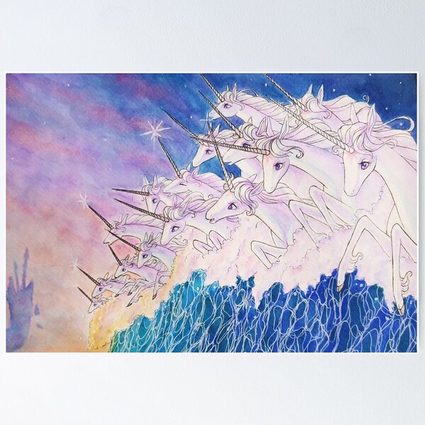 Item preview, Unicorns in the sea designed and sold by Em-Arting.