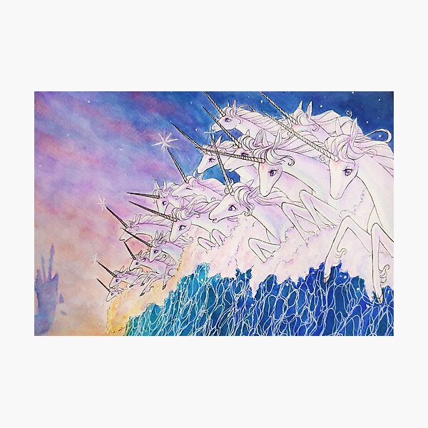 Item preview, Unicorns in the sea designed and sold by Em-Arting.