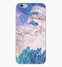 Unicorns in the sea iPhone Case
