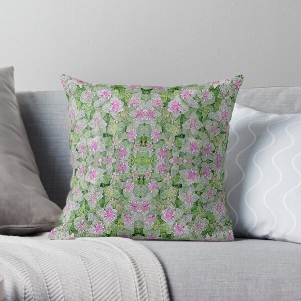 GOOD SPRING WEEDS OF SALVIA 1 Throw Pillow