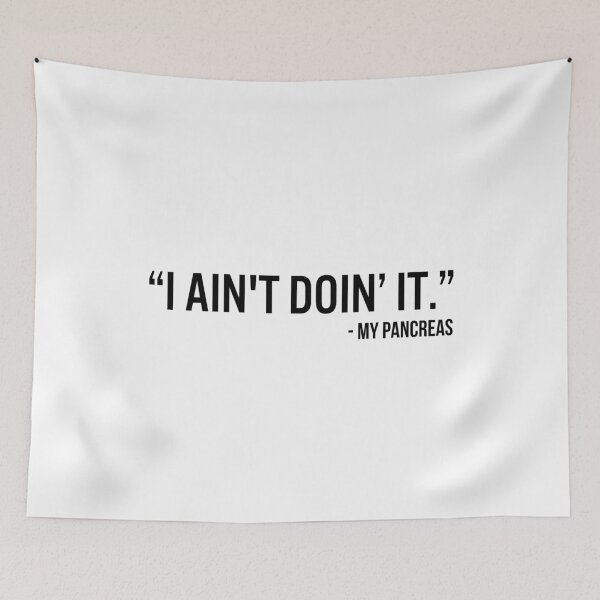 Item preview, Diabetes Funny Shirt: I Ain’t Doin’It - My Pancreas designed and sold by T-shirt For You.