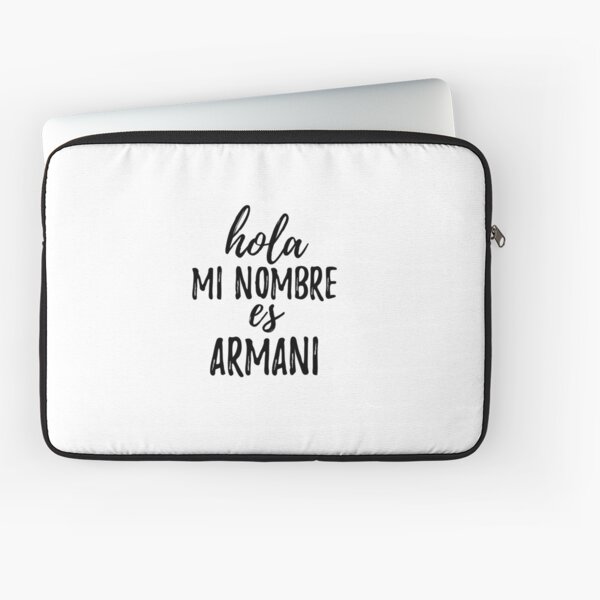armani laptop sleeve