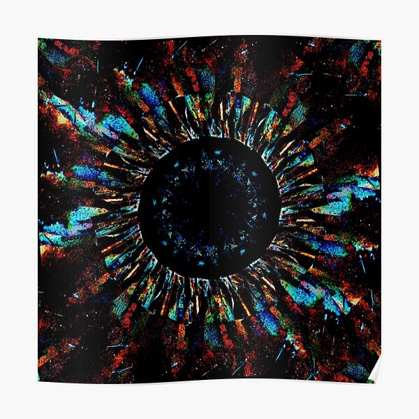 Celestial Stained Glass Poster