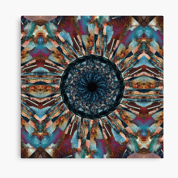 Mirrored Dimensions Canvas Print
