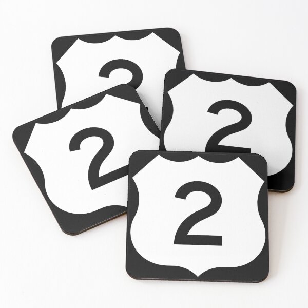 Item preview, US Route 2 Shield - Interstate Highway Vintage Sign designed and sold by stickersandtees.