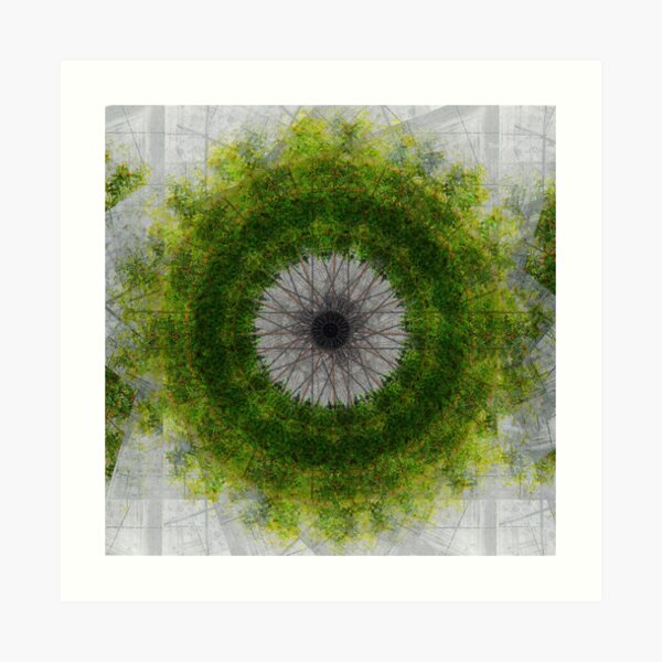 Citadel Wreath Art Print