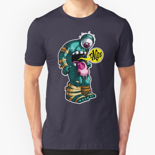 My Whole Body Wants Tacos Slim Fit T-Shirt