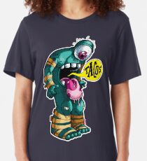 My Whole Body Wants Tacos Slim Fit T-Shirt