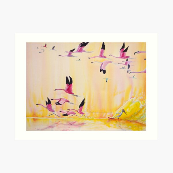 Flying Art Print