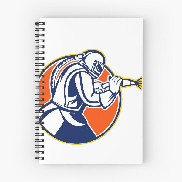Item preview, Sandblaster Abrasive Blasting Mascot Circle designed and sold by patrimonio.