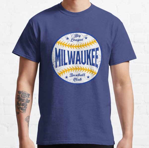 Vintage 80s Champion MLB Milwaukee Brewers Baseball T-shirt 