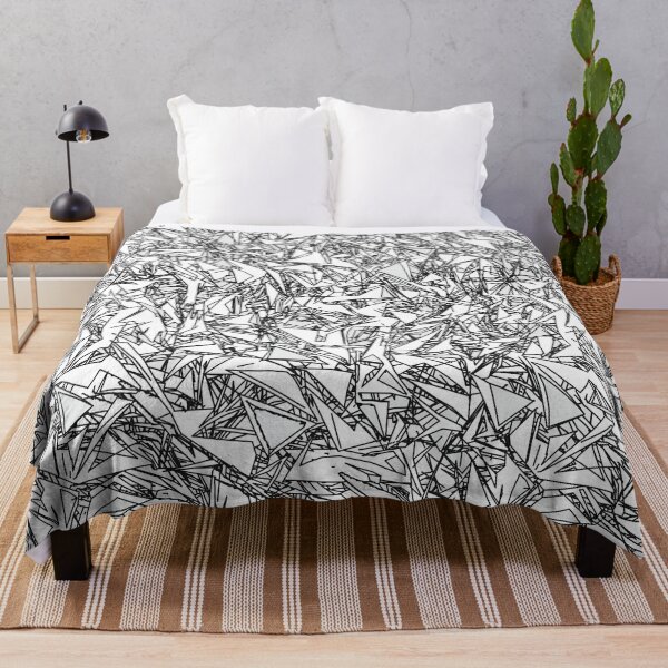 Item preview, Starlings Abstract Black and White Pattern designed and sold by mstephm.
