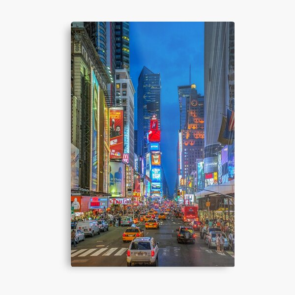 Times Square (Broadway) Metal Print