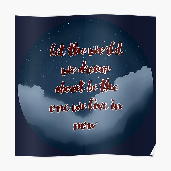Inspirational Musical Theatre Quotes Theatre Quotes Posters | Redbubble