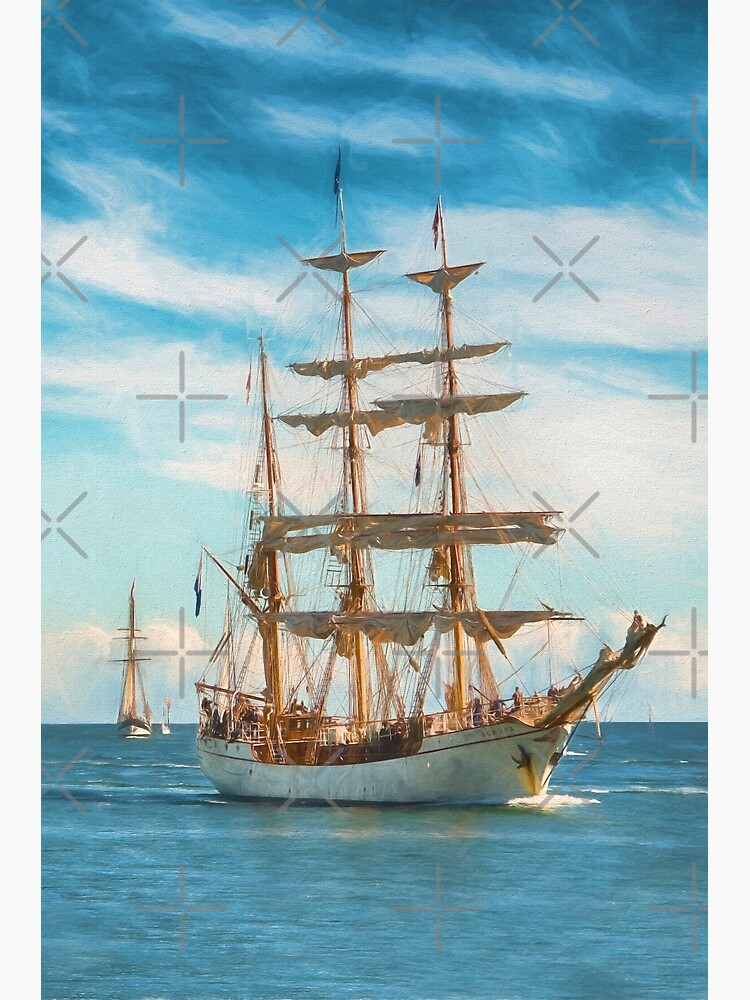 Sailing Grace (digital painting) by RayW
