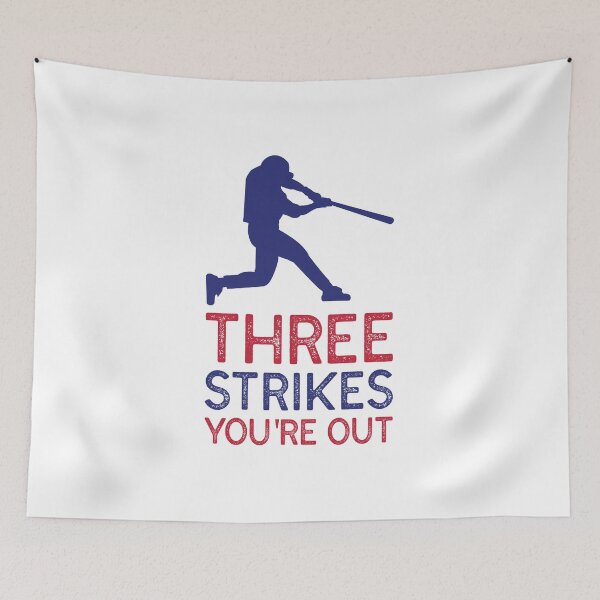 Item preview, Three Strikes You're Out Baseball designed and sold by evlar.