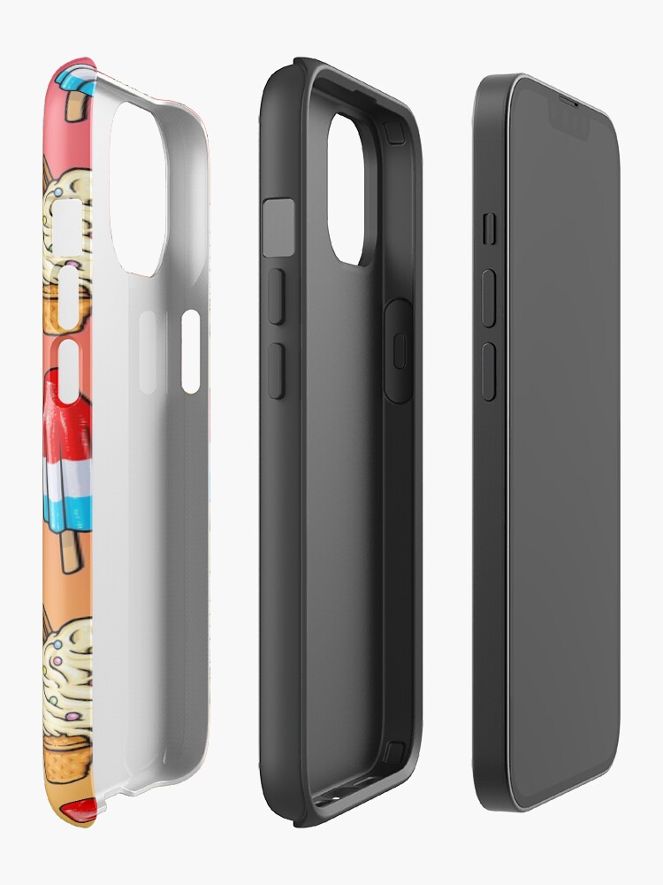 Alternate view of sweet tooth pattern iPhone Case
