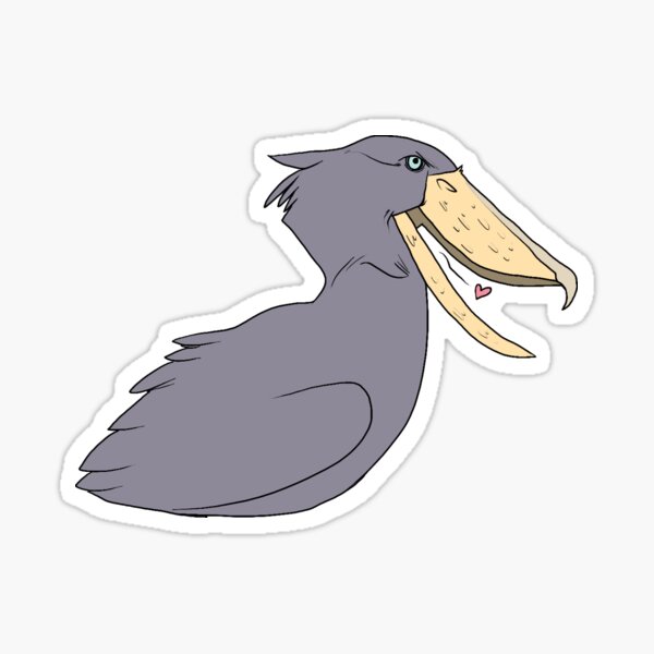 Item preview, Shoebill designed and sold by BitbyBit-Dabble.