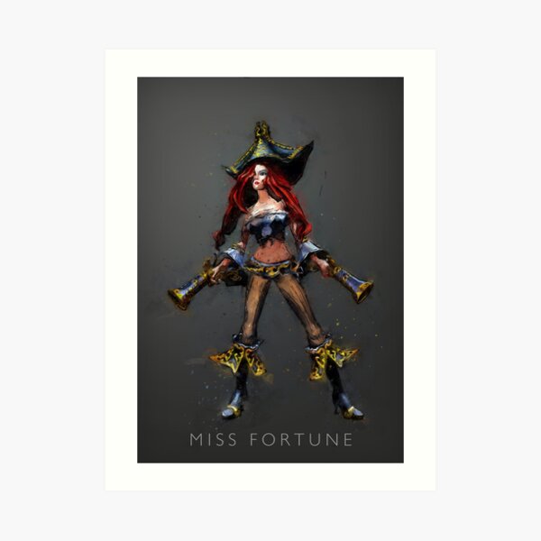 Legends of Gaming - Miss Fortune Art Print
