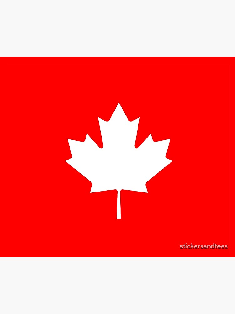 "Canada Flag Winter Throw Blanket" Throw Blanket for Sale by