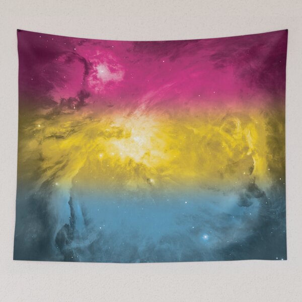 Item preview, Pan Pride Nebula designed and sold by holesinyourlung.