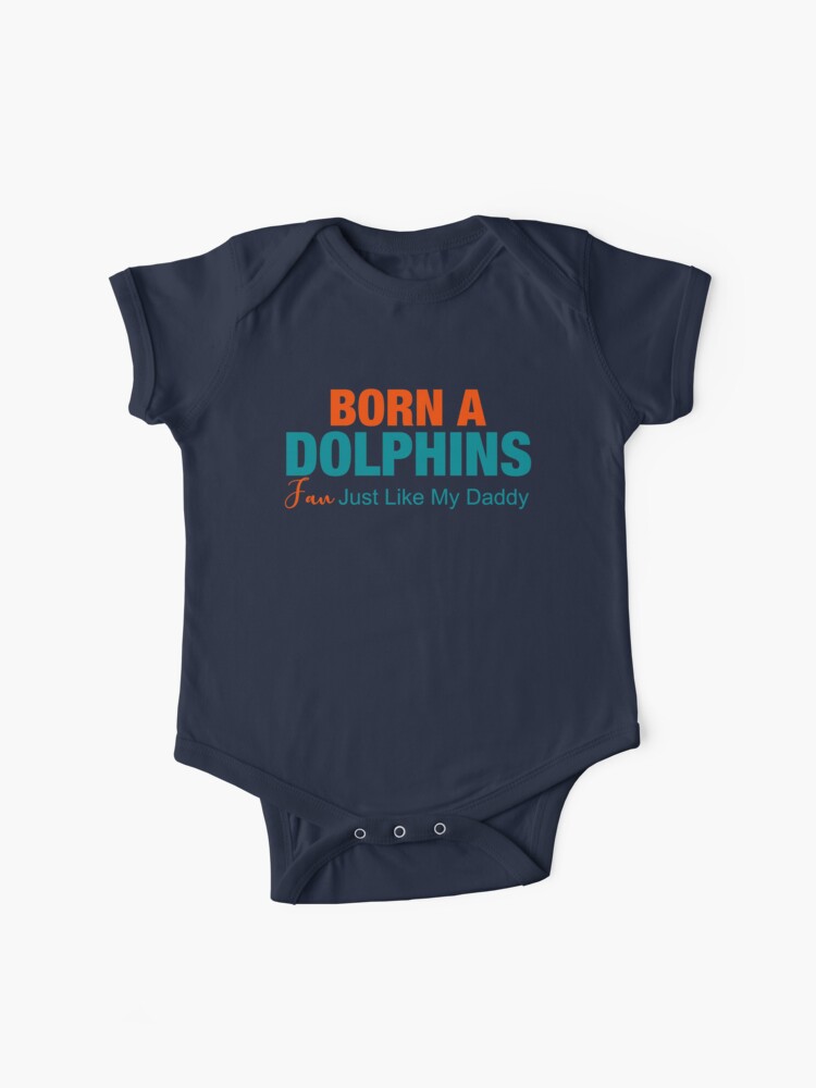 Dolphins Baby Boy Runback Romper – babyfans