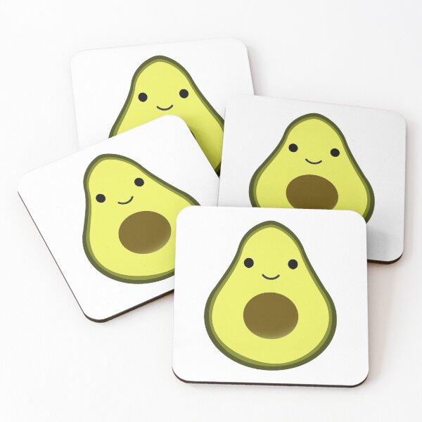 Item preview, Awesome Kawaii Avocado designed and sold by Hedgie Designs.