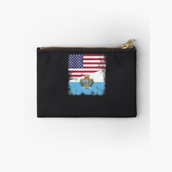 Item preview, Half Sammarinese Flag Design | Vintage USA Gift designed and sold by melsens.