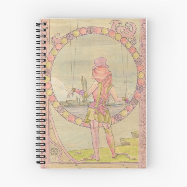 Item preview, Steampunk Marionette designed and sold by Karen Hallion Illustration.