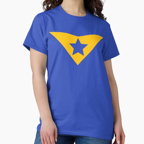 Vista previa del artículo con la obra « ¡Booster Gold defiende todo lo que es previsiblemente correcto y potencialmente rentable!», diseñado y vendido por BlazeComics.