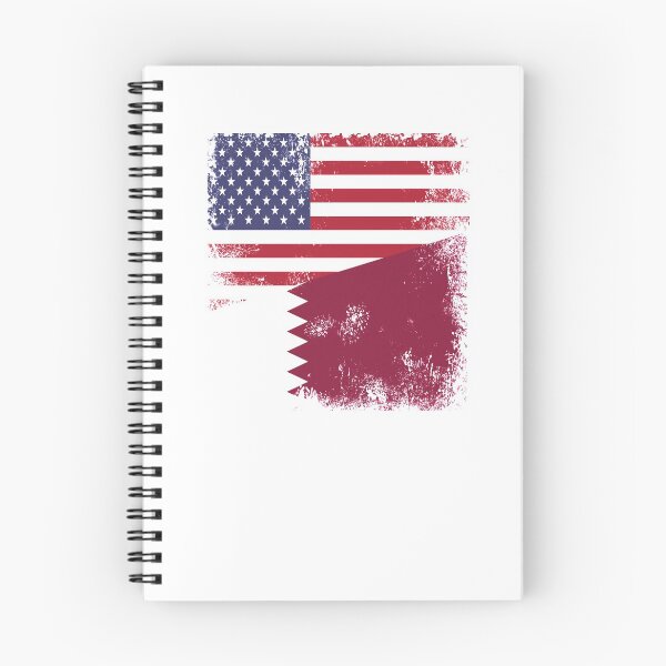 Item preview, Half Qatari Flag Design | Vintage Qatar USA Gift designed and sold by melsens.