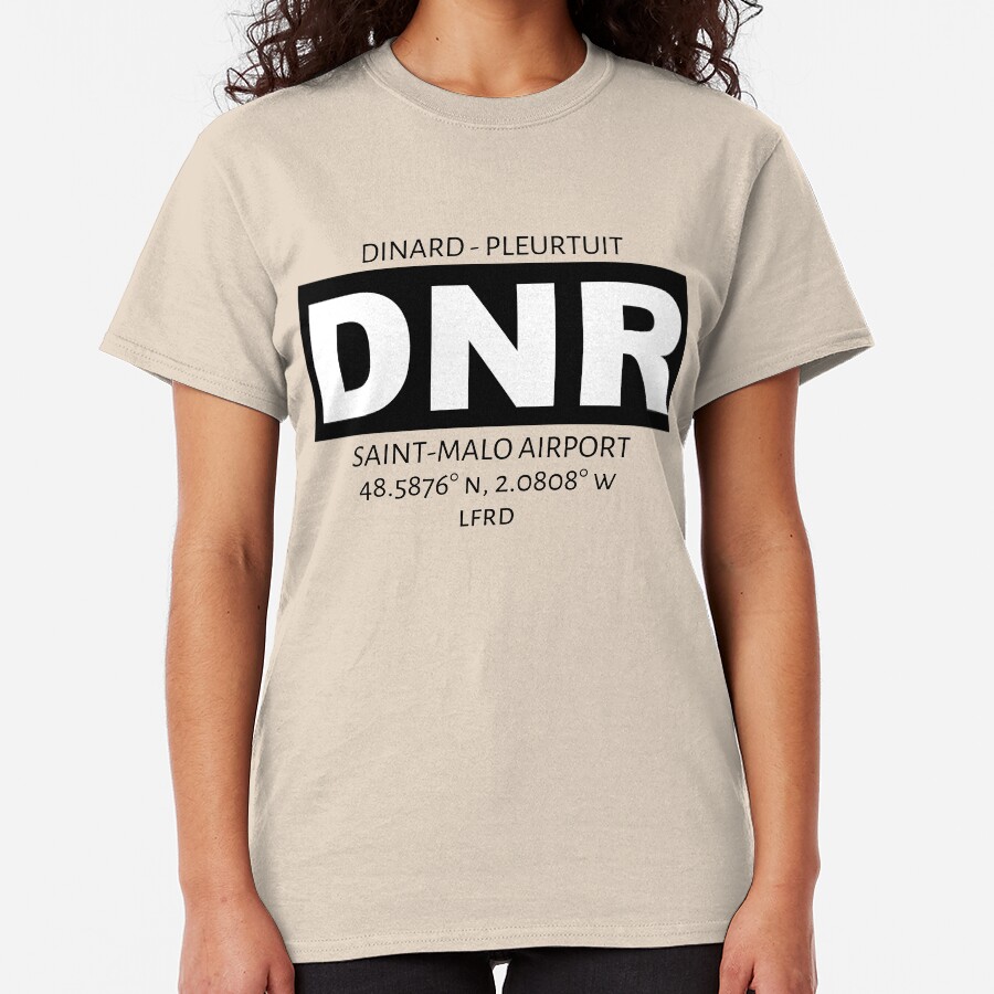 Dinard Pleurtuit Saint-Malo Airport DNR Classic T-Shirt