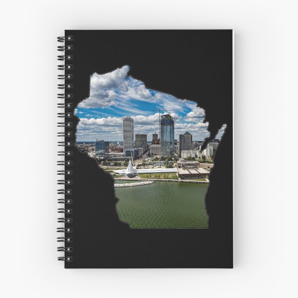 Item preview, Wisconsin State Outline (Milwaukee) designed and sold by gorff.