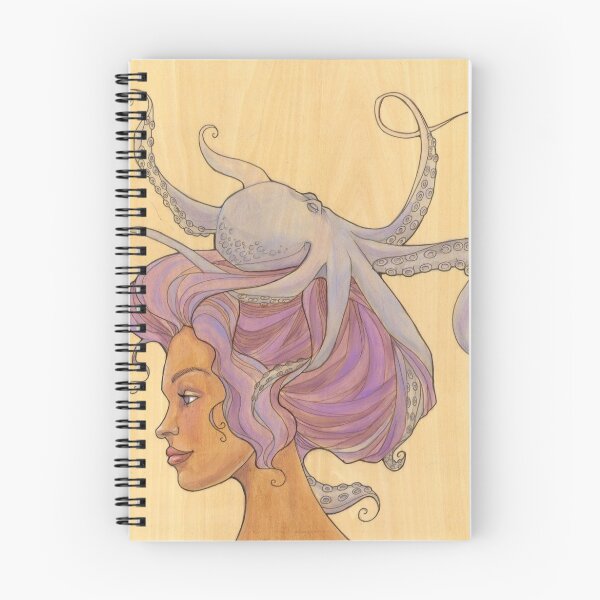 Item preview, The Octopus Mermaid 4 designed and sold by Karen Hallion Illustration.