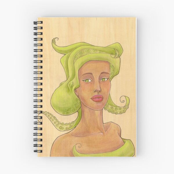 Item preview, Octopus Mermaid 2 designed and sold by Karen Hallion Illustration.