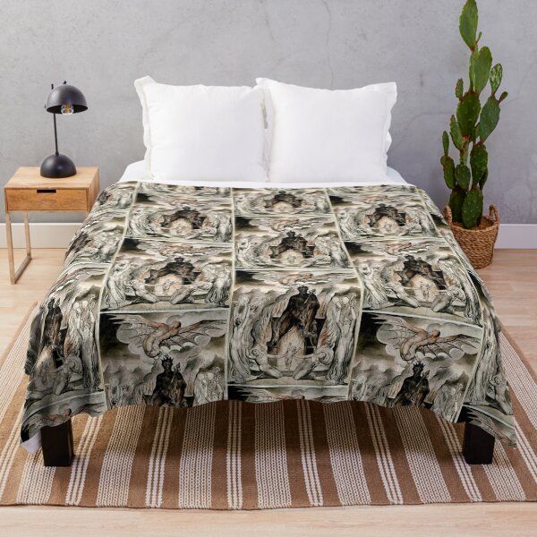 Item preview, The Big Red Dragon illustration by william blake designed and sold by Vintage Designs +.