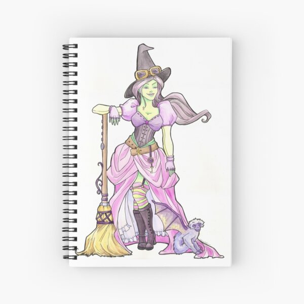 Item preview, Steampunk Wicked Witch of the West designed and sold by Karen Hallion Illustration.